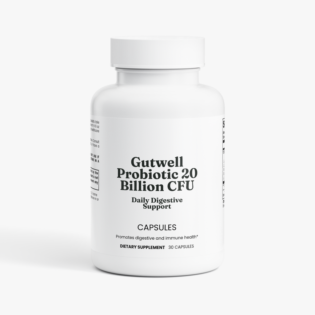 Gutwell Probiotic 20 Billion CFU — Daily Digestive Support