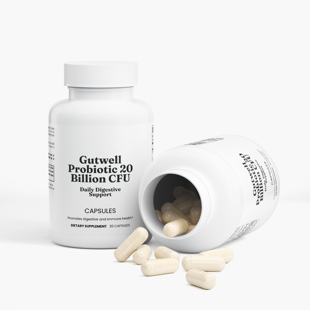 Gutwell Probiotic 20 Billion CFU — Daily Digestive Support
